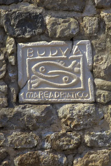 Framed Print : Budva Symbol, Budva, Montenegro, South East Europe Framed Print : Budva Symbol, Budva, Montenegro, South East Europe