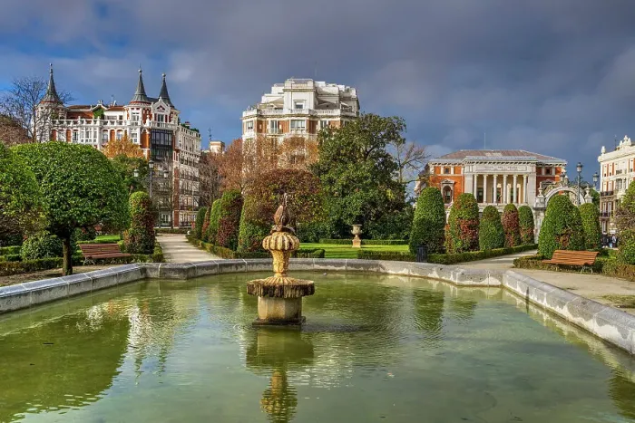Framed Print : Buen Retiro Park (Parque del Buen Retiro), Madrid, Spain
