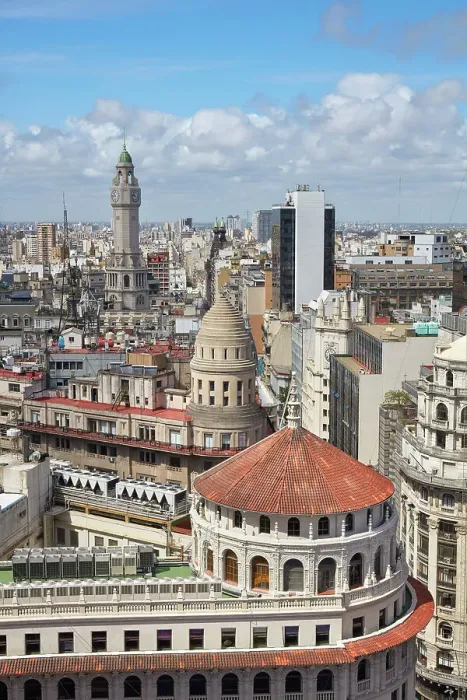 Framed Print : The Buenos Aires city domes seen from the Guemes Gallery viewpoint, Microcentro, Buenos Aires, Argentina Framed Print : The Buenos Aires city domes seen from the Guemes Gallery viewpoint, Microcentro, Buenos Aires, Argentina
