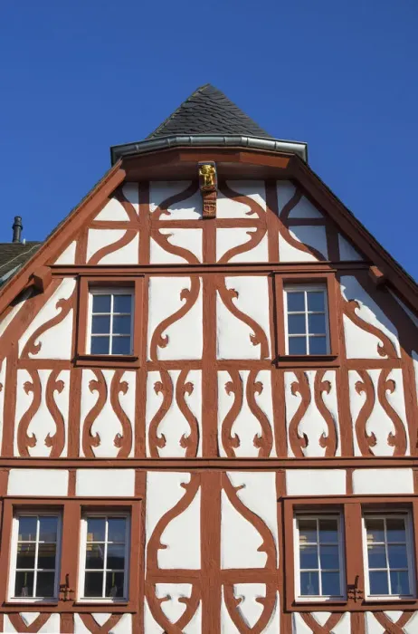 Framed Print : Building in Market Square, Trier, Rhineland-Palatinate, Germany Framed Print : Building in Market Square, Trier, Rhineland-Palatinate, Germany