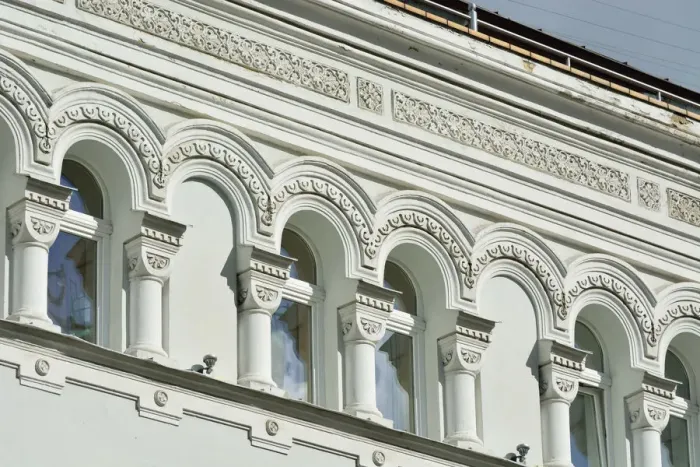 Framed Print : Detail of a building in Town Hall square. Old Town, a Unesco World Heritage Site. Vilnius Framed Print : Detail of a building in Town Hall square. Old Town, a Unesco World Heritage Site. Vilnius