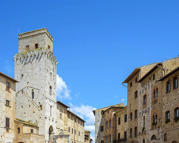 Buildings in the Historic Centre of San Gimignano, UNESCO World Heritage Site, San
