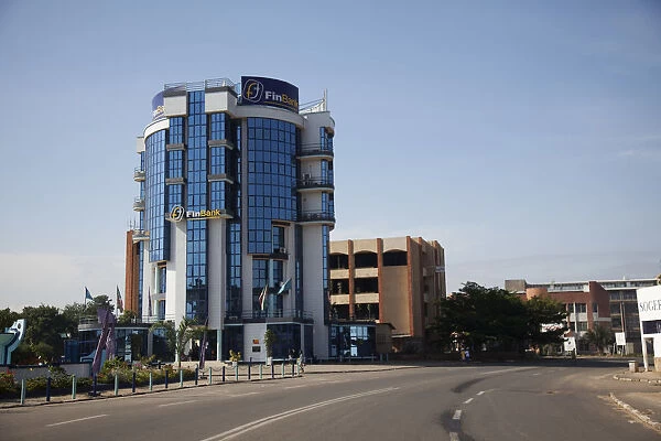 Bujumbura, Burundi. New buildings signify economic development