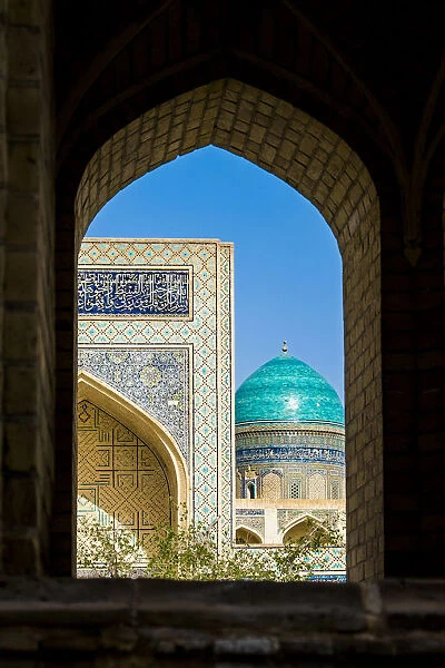 Bukhara, Uzbekistan, Central Asia. Buildings of Poi Kalyan