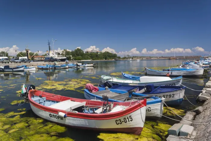 Framed Print : Bulgaria, Black Sea Coast, Sozopol, fishing harbor Framed Print : Bulgaria, Black Sea Coast, Sozopol, fishing harbor