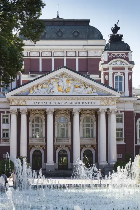 Framed Print : Bulgaria, Sofia, Ivan Vazov National Theater, exterior Framed Print : Bulgaria, Sofia, Ivan Vazov National Theater, exterior