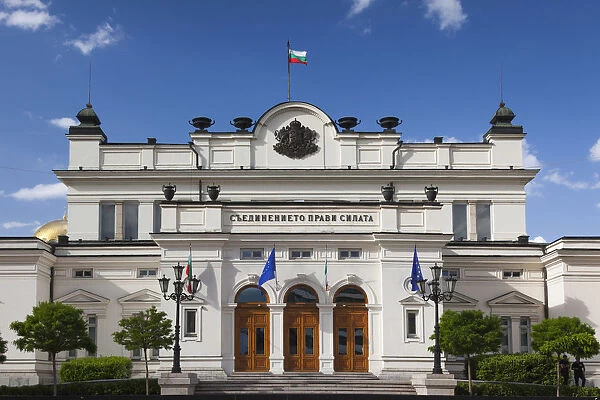 Bulgaria, Sofia, Ploshtad Narodno Sabranie Square, National Assembly Building