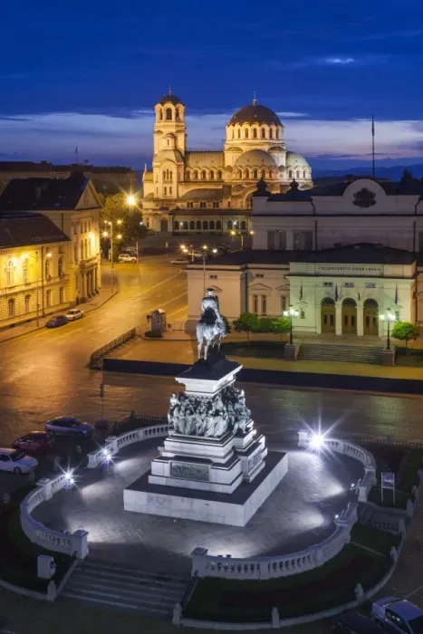 Framed Print : Bulgaria, Sofia, Ploshtad Narodno Sabranie Square, Statue of Russian Tsar Alexander II Framed Print : Bulgaria, Sofia, Ploshtad Narodno Sabranie Square, Statue of Russian Tsar Alexander II