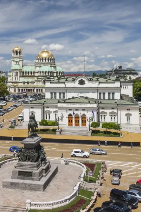 Framed Print : Bulgaria, Sofia, Ploshtad Narodno Sabranie Square, Statue of Russian Tsar Alexander II Framed Print : Bulgaria, Sofia, Ploshtad Narodno Sabranie Square, Statue of Russian Tsar Alexander II