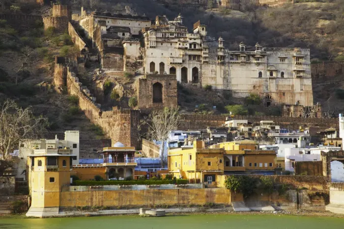 Framed Print : Bundi Palace, Bundi, Rajasthan, India Framed Print : Bundi Palace, Bundi, Rajasthan, India