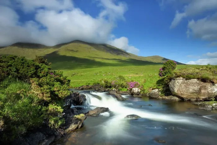 Framed Print : Bundorragha river in the delphi valley, Connemara Loop, Connemara, Co Mayo, Ireland, Europe Framed Print : Bundorragha river in the delphi valley, Connemara Loop, Connemara, Co Mayo, Ireland, Europe