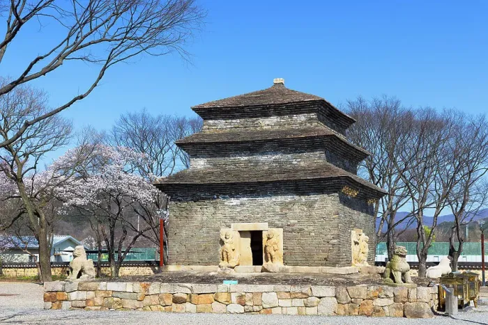 Framed Print : Bunhwangsa (UNESCO World Heritage Site), Gyeongju, South Korea