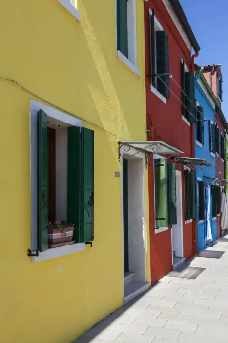 Framed Print : Burano, Venice, Italy Framed Print : Burano, Venice, Italy