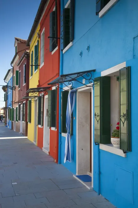 Framed Print : Burano, Venice, Italy
