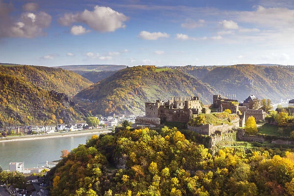 Burg Rheinfels, Sankt Goar, Rhineland-Palatinate, Germany