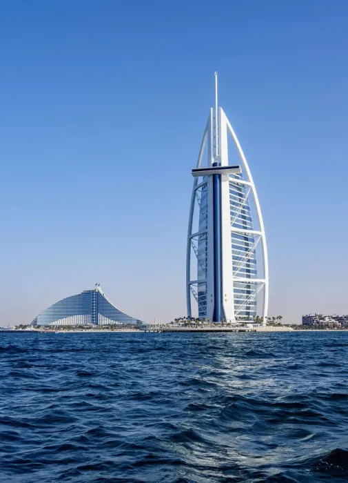 Framed Print : Burj Al Arab and Jumeirah Beach Hotels, Dubai, United Arab Emirates Framed Print : Burj Al Arab and Jumeirah Beach Hotels, Dubai, United Arab Emirates