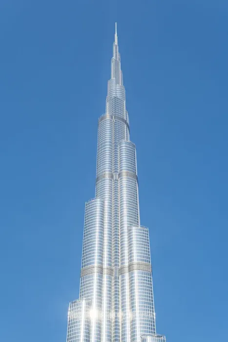 Framed Print : Burj Khalifa, Downtown, Dubai, United Arab Emirates
