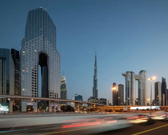 Framed Print : Burj Khalifa and Sheikh Zayed Road, Downtown, Dubai, United Arab Emirates Framed Print : Burj Khalifa and Sheikh Zayed Road, Downtown, Dubai, United Arab Emirates
