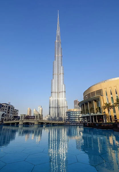 Burj Khalifa Skyscraper, Downtown, Dubai, United Arab Emirates