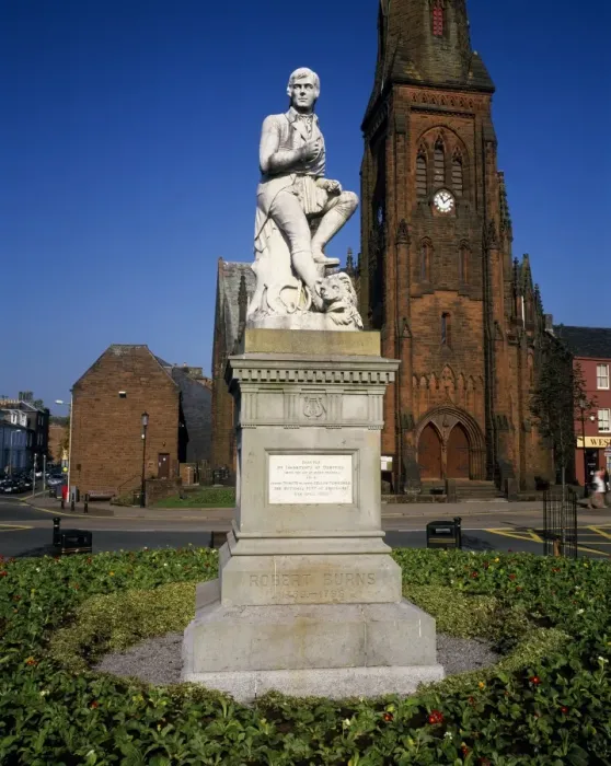 Framed Print : Burns Statue, Dumfries Framed Print : Burns Statue, Dumfries