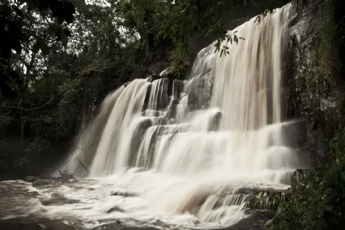 Framed Print : Burundi. The Chutes de la Kagera deep within the Mpinga National park Framed Print : Burundi. The Chutes de la Kagera deep within the Mpinga National park