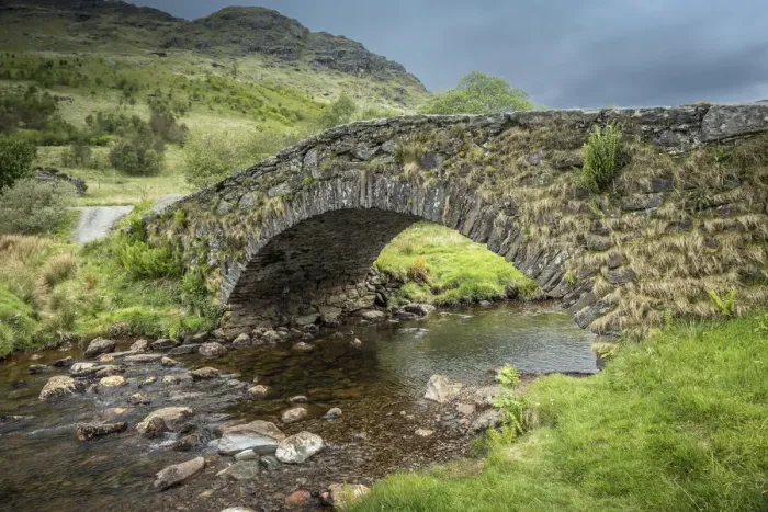 Framed Print : Butter Bridge over the River Kinglas Water, Cairndow, Aryll and Bute, Scotland Framed Print : Butter Bridge over the River Kinglas Water, Cairndow, Aryll and Bute, Scotland