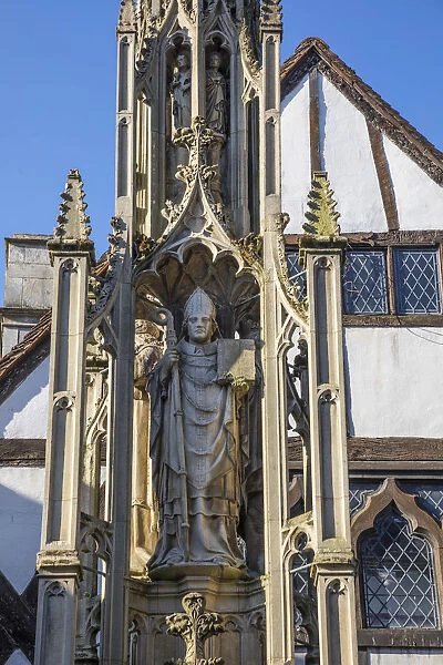 Buttercross monument, Winchester, Hampshire, England, UK