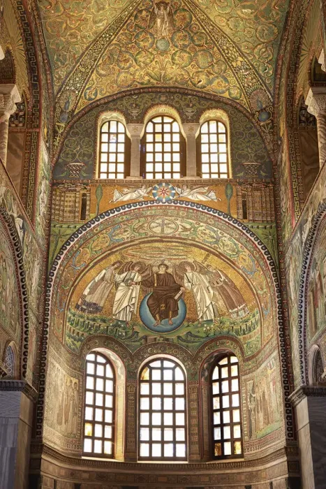 Framed Print : Byzantine mosaics inside the Basilica of San Vitale, Ravenna, Emilia Romagna, Italy Framed Print : Byzantine mosaics inside the Basilica of San Vitale, Ravenna, Emilia Romagna, Italy