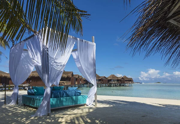 Cabana on the Anantara Veli resort, South Male Atoll, Maldives