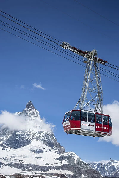 Cable car to Klein Matterhorn & Matterhorn, Zermatt, Valais, Switzerland