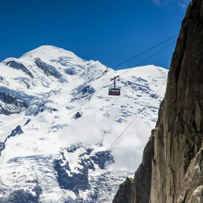 Framed Print : Cable car in front of Mt. Blanc from Mt. Brevent, Chamonix, Haute Savoie, Rhone Alpes Framed Print : Cable car in front of Mt. Blanc from Mt. Brevent, Chamonix, Haute Savoie, Rhone Alpes