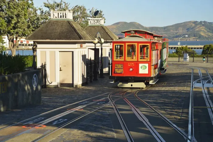 Framed Print : Cable Car station, San Francisco, Bay Area, California, USA Framed Print : Cable Car station, San Francisco, Bay Area, California, USA