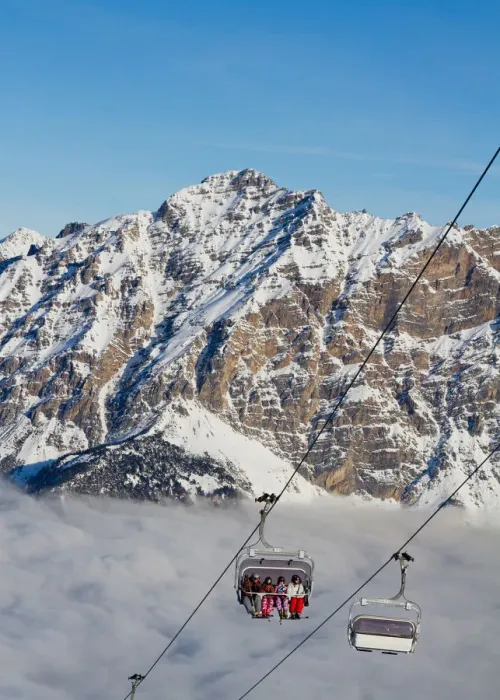 Framed Print : Cableway in Bormio, Valtellina, Sondrio district, Lombardy, Italy Framed Print : Cableway in Bormio, Valtellina, Sondrio district, Lombardy, Italy