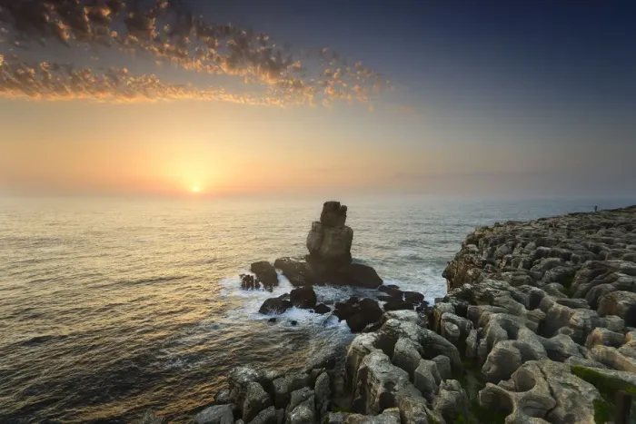 Framed Print : Cabo Carvoeiro and Nau dos Corvos at sunset, in front of the Atlantic Ocean. Peniche Framed Print : Cabo Carvoeiro and Nau dos Corvos at sunset, in front of the Atlantic Ocean. Peniche