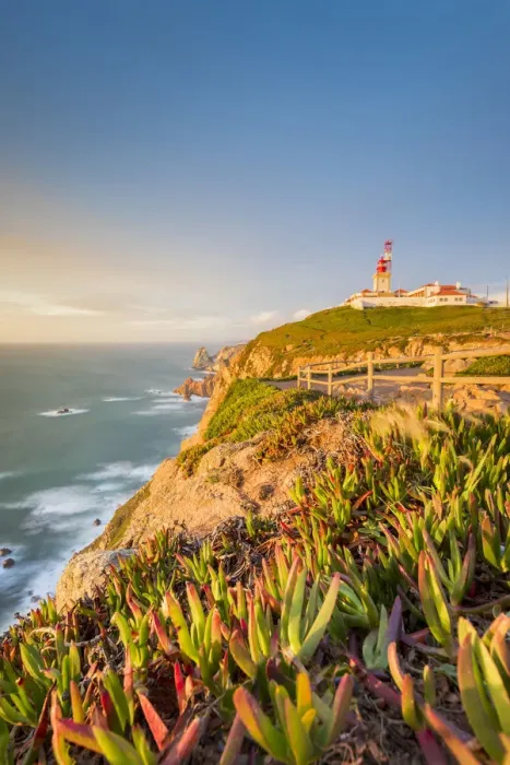 Framed Print : Cabo de Roca, Colares, Sintra, Lisbon district, Portugal. Lighthouse at sunset Framed Print : Cabo de Roca, Colares, Sintra, Lisbon district, Portugal. Lighthouse at sunset
