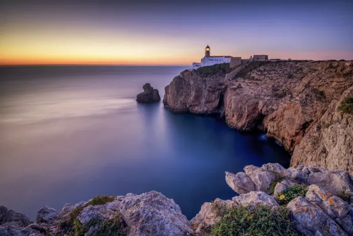 Framed Print : Cabo Sao Vicente Lighthouse at Sunset, Most Westerly Point of Europe, Algarve, Portugal Framed Print : Cabo Sao Vicente Lighthouse at Sunset, Most Westerly Point of Europe, Algarve, Portugal