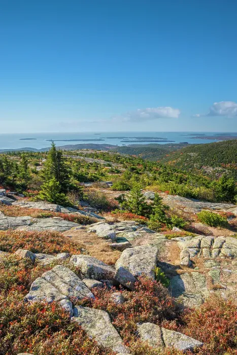 Framed Print : Cadillac Mountain, Mount Desert Island, Acadia National Park, Maine, United States Framed Print : Cadillac Mountain, Mount Desert Island, Acadia National Park, Maine, United States