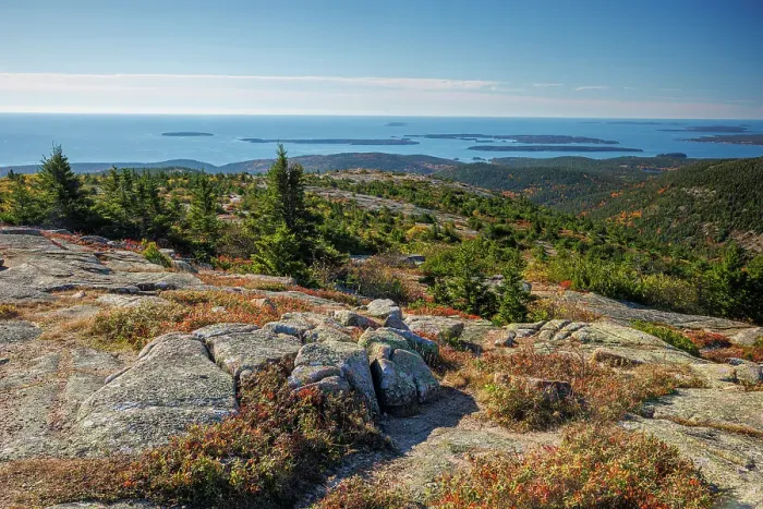 Framed Print : Cadillac Mountain, Mount Desert Island, Acadia National Park, Maine, United States Framed Print : Cadillac Mountain, Mount Desert Island, Acadia National Park, Maine, United States