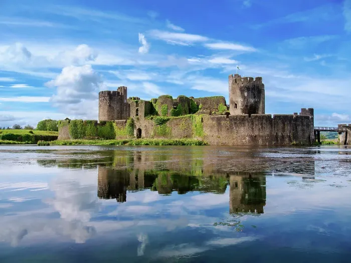 Framed Print : Caerphilly Castle, Caerphilly, Wales, United Kingdom Framed Print : Caerphilly Castle, Caerphilly, Wales, United Kingdom