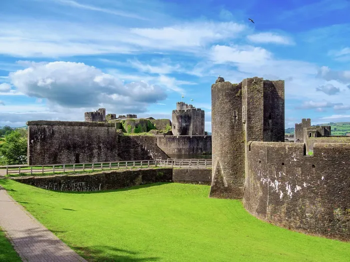 Framed Print : Caerphilly Castle, Caerphilly, Wales, United Kingdom Framed Print : Caerphilly Castle, Caerphilly, Wales, United Kingdom
