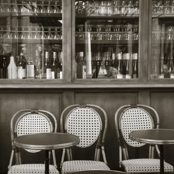 Framed Print : Cafe / Brasserie, Marais District, Paris, France Framed Print : Cafe / Brasserie, Marais District, Paris, France