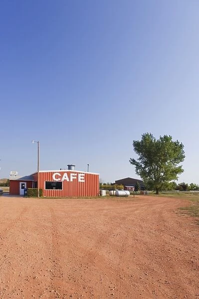 Cafe, Highway 85, North Dakota, USA