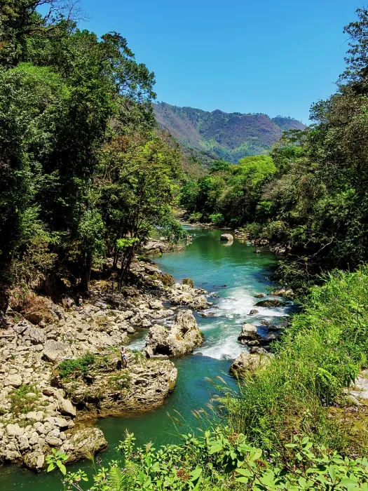 Framed Print : Cahabon River, Semuc Champey Natural Monument, Lanquin, Alta Verapaz Department, Guatemala Framed Print : Cahabon River, Semuc Champey Natural Monument, Lanquin, Alta Verapaz Department, Guatemala