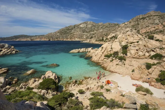 Framed Print : Cala Coticcio, Isola Caprera, La Maddalena Archipelago, Sardinia, Italy
