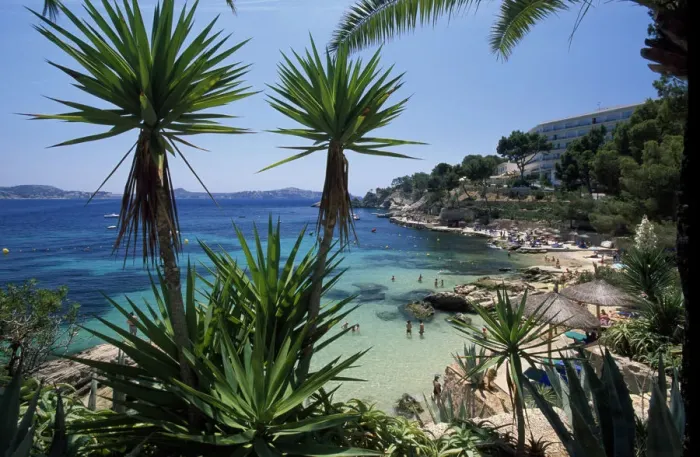 Framed Print : Cala Fornells, Majorca, the Balearic Islands, Spain Framed Print : Cala Fornells, Majorca, the Balearic Islands, Spain