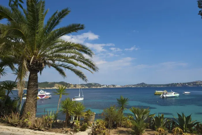 Framed Print : Cala Fornells, Majorca, Balearic Islands, Spain
