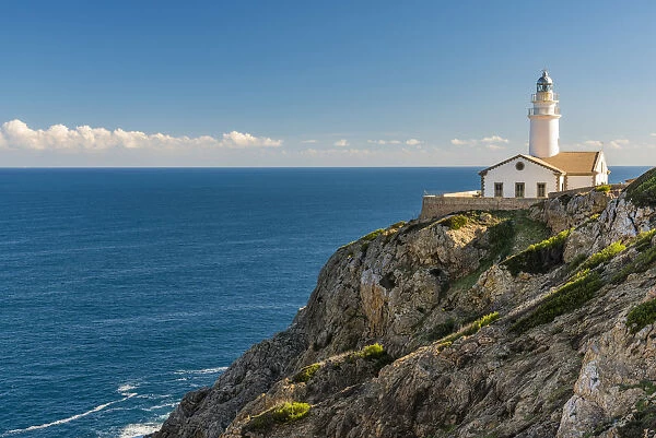 Cala Ratjada lighthouse, Capdepera, Majorca, Balearic Islands, Spain