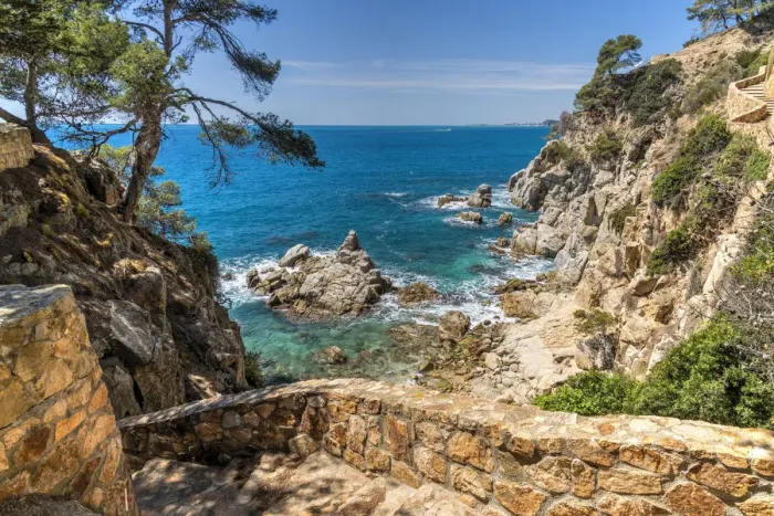 Framed Print : Cala Trons, Lloret de Mar, Costa Brava, Catalonia, Spain Framed Print : Cala Trons, Lloret de Mar, Costa Brava, Catalonia, Spain