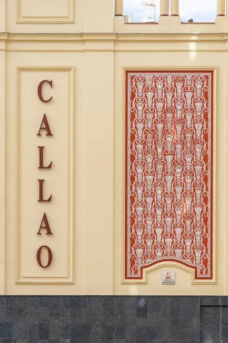 Framed Print : Callao Cinema facade, Madrid, Spain Framed Print : Callao Cinema facade, Madrid, Spain
