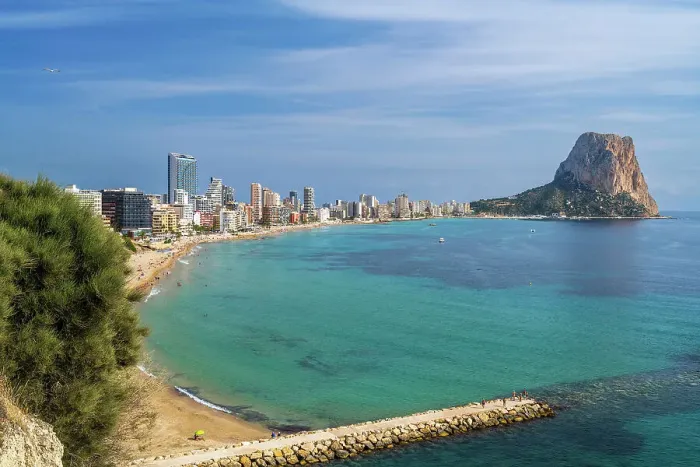Framed Print : Calpe, Costa Blanca, Valencian Community, Spain